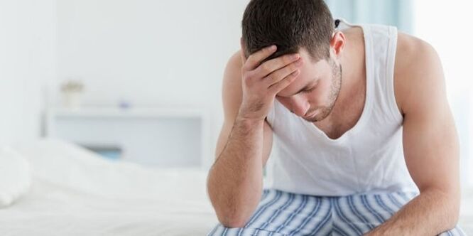 Douleur à la prostatite